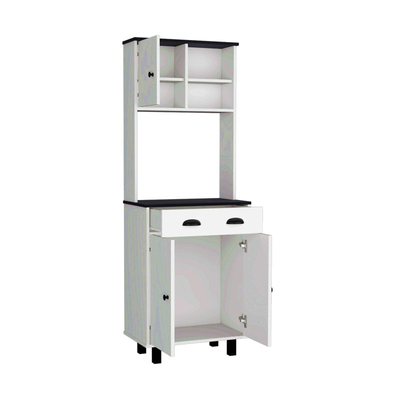 Armoire de cuisine, armoire de cuisine, Noir