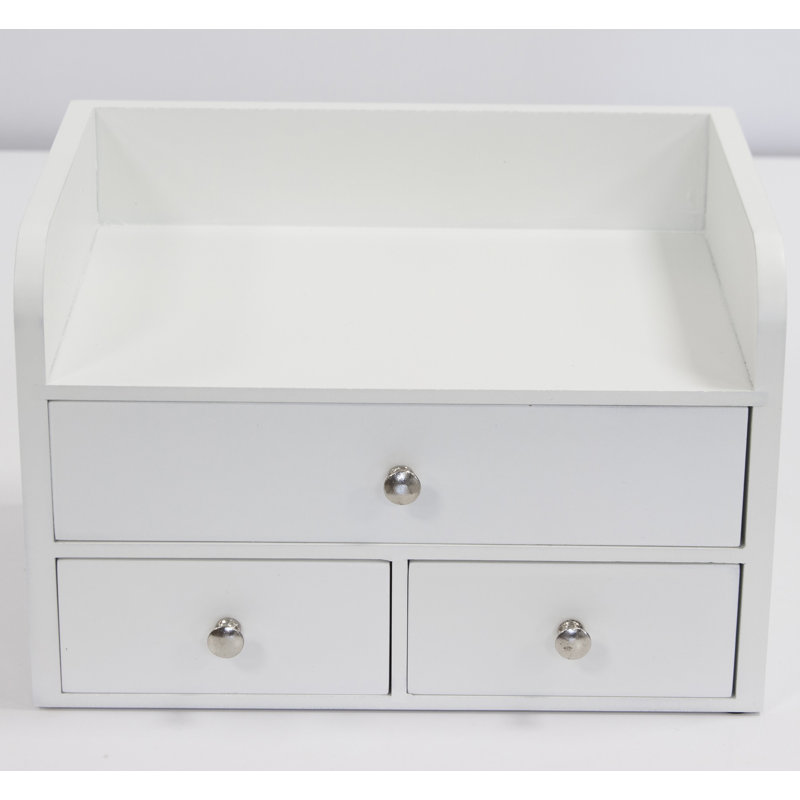 Wood Jewelery Box + Drawers