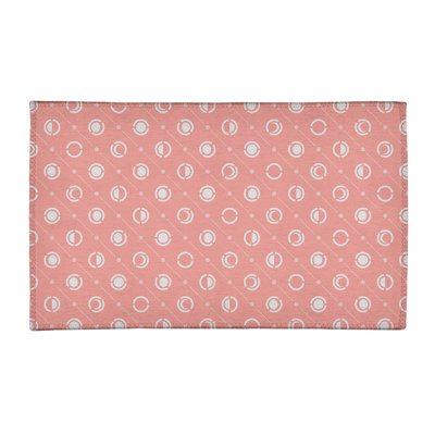 Tapis de saumon/zone blanche moon phases