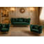 3 Piece Velvet Living Room Set-1530657128