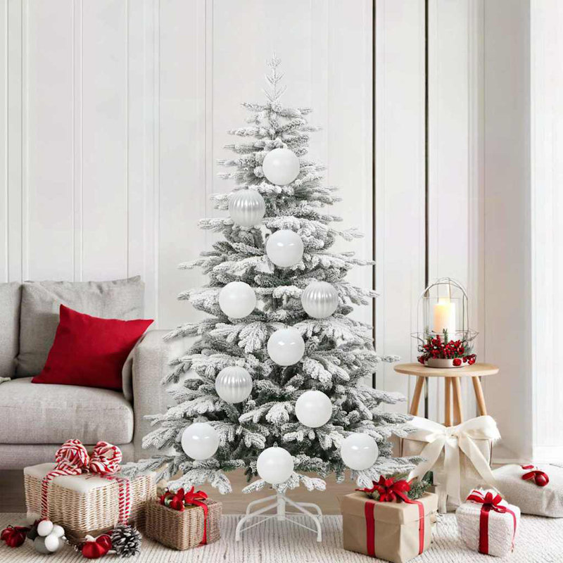 vidaXL Christmas Bauble XL, White