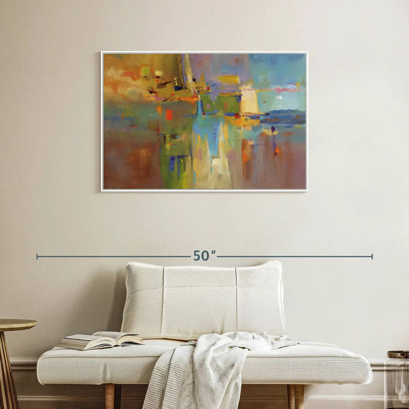 Atypical Reflections, Floating Frame White, 37" X 25"