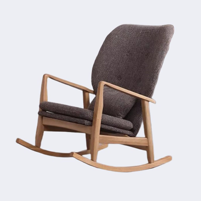 Chaise berçante à haut dossier Home Casual
