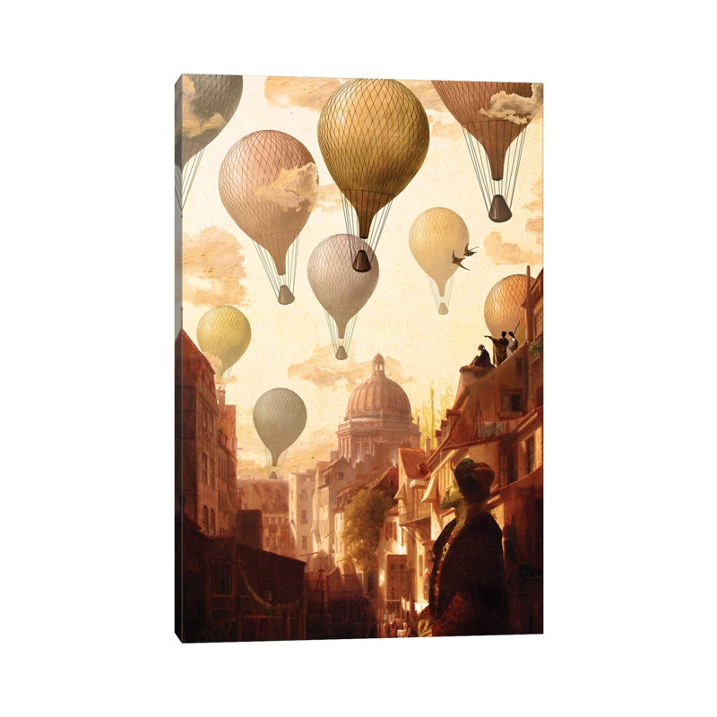 Voyage To The Unknown by Diogo Verissimo - Print on Canvas, Wrapped Canvas, 20.32 cm H x 30.48 cm W
