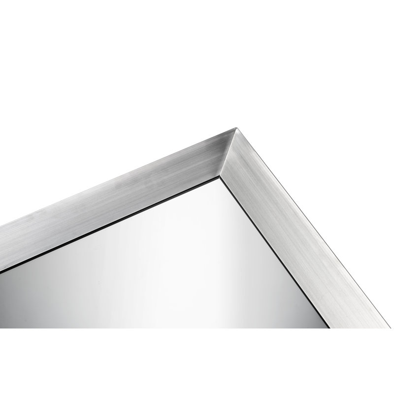 Parkgate 92 x 61cm Rectangular Bathroom Mirror with Frame