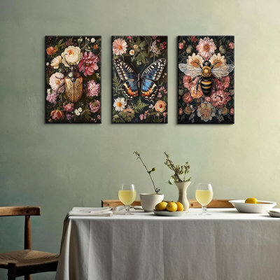 3 Piece Wrapped Canvas Print