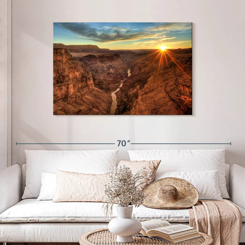 Alvord Toroweap Overrise Sunrise, H 30 po x l 45 po