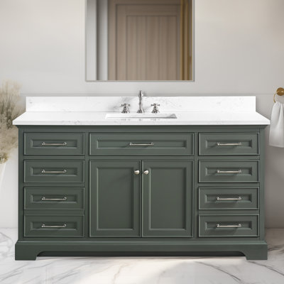 Ensemble de meuble-lavabo simple 60 po Aanayah