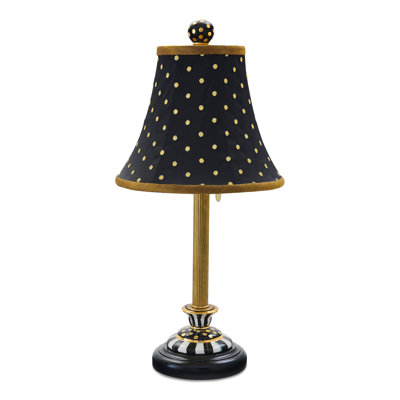 Black Tie Courtly Candlestick Table Lamp