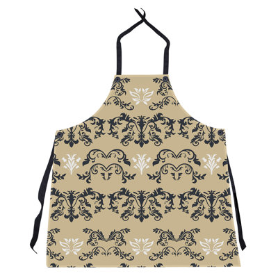Damask Bib Apron