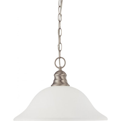 Arline 1 - Light Brushed Nickel Single Pendant