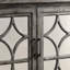 Console de rangement moderne gris
