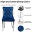 Ensemble de salle à manger rectangulaire en bois avec chaise capitonnée-1002726722-1002726747