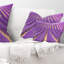 Coussin lombaire floral magnifique motif de lavande