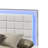 Elma Platform LED with White Faux Leather Upholstery Bedroom Set-1884295049-2106783339