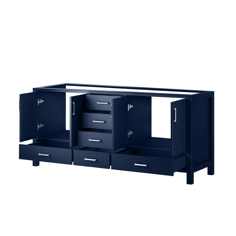 Meuble-lavabo double bleu marine 72 po X P 22 po D, Marine