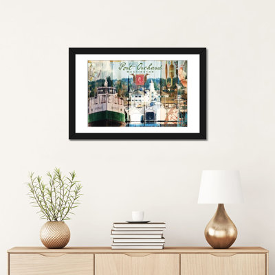 «Taste of Port Orchard» par Sandy Lloyd, reproduction d'art sur toile tendue