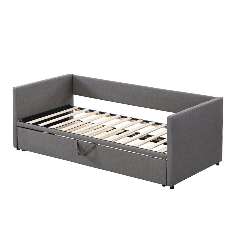 Dunnell Upholstered Daybed with Trundle