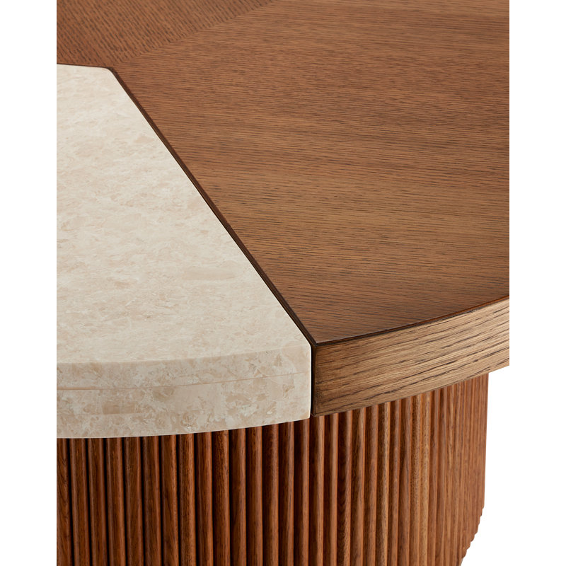 Table basse Dakota, H 15,5 po x L 35,25 po x l 35,25 po