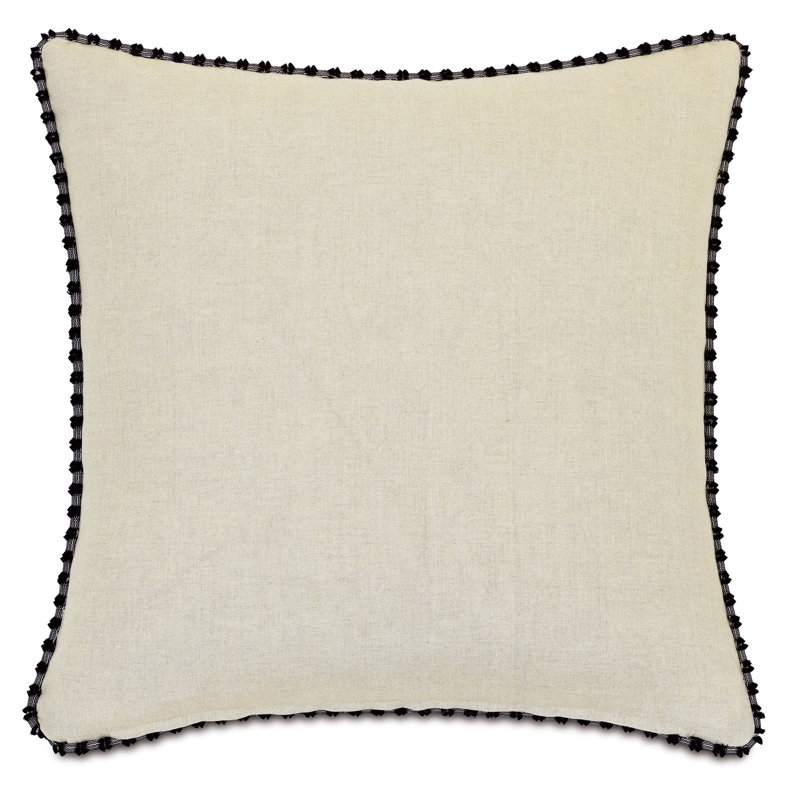 Kimahri Linen Square Pillow Cover & Insert