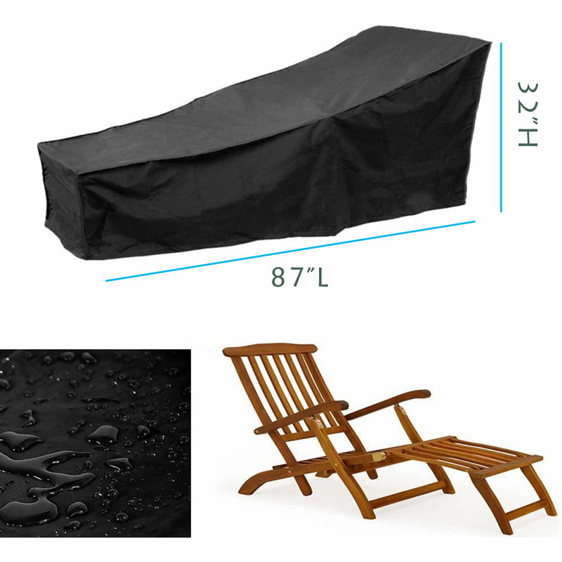 Housse pour chaise longue de patio