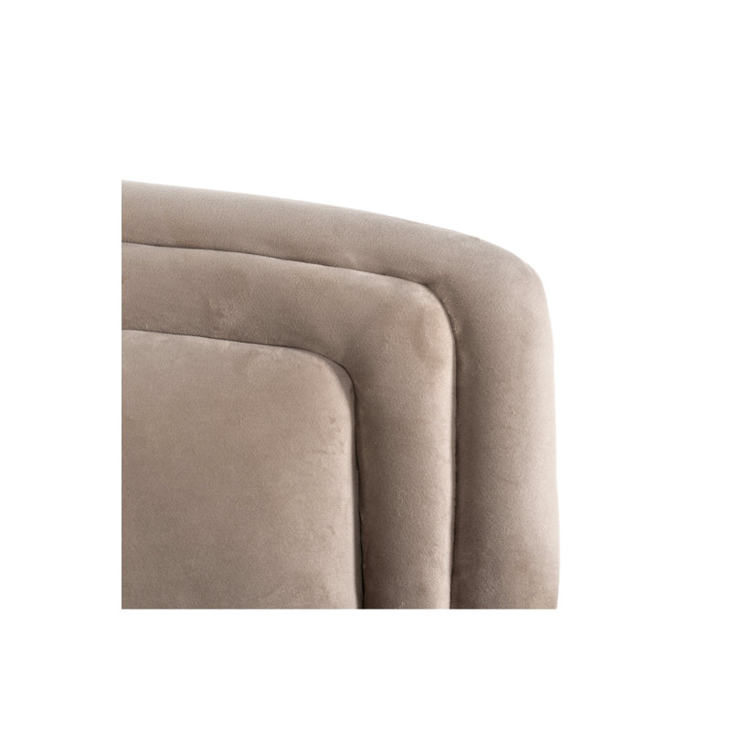 Hazel Upholstered Dining Chair, Brown