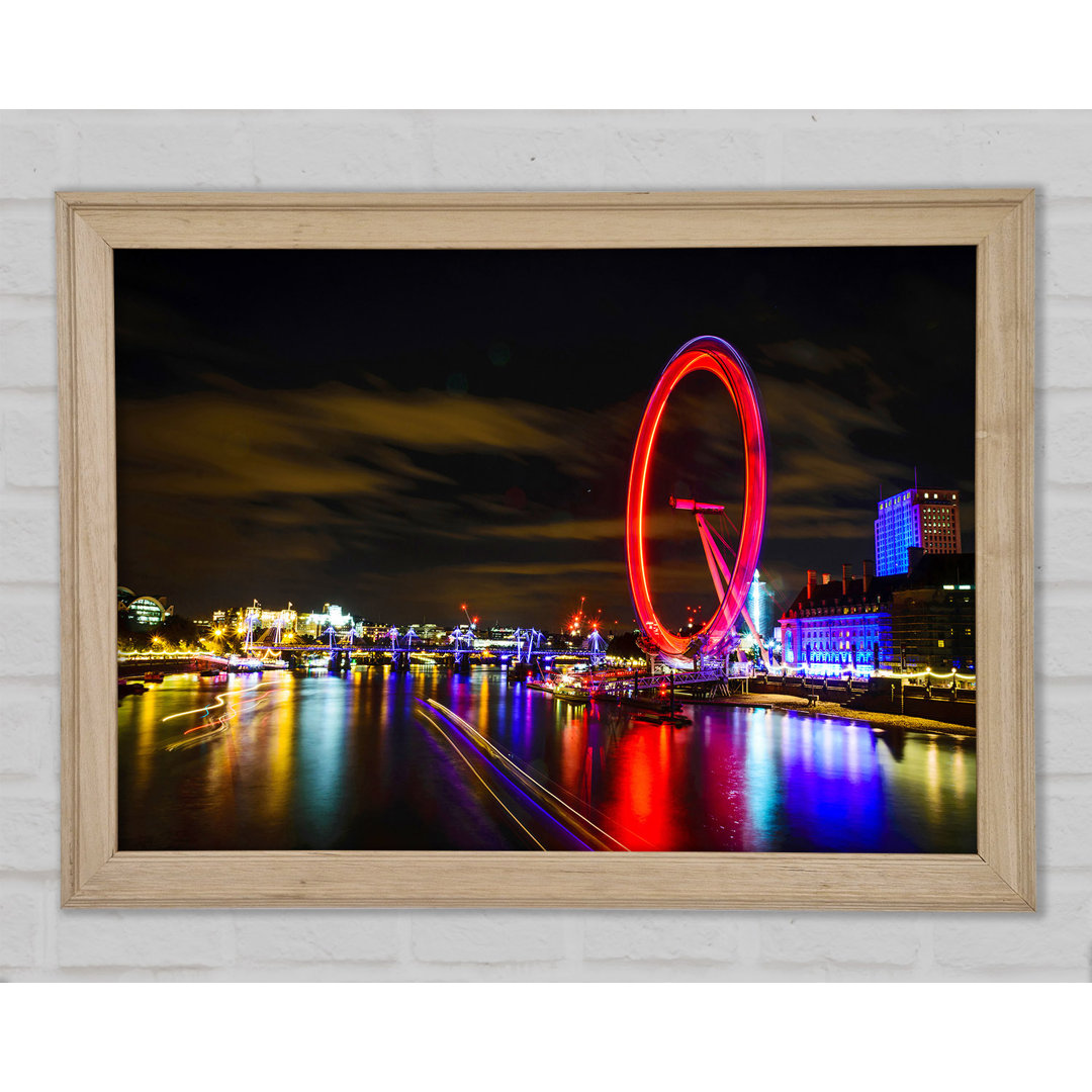 Die Nacht des London Eye - Druck