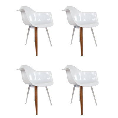 Ensemble de 4 fauteuils Slice Mc