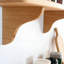 Tablette murale flottante en bois massif-969863856