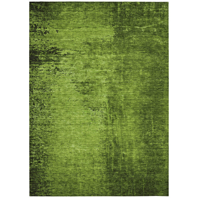 Caseville Abstract Indoor / Outdoor Rug, Rectangle 10' x 14'