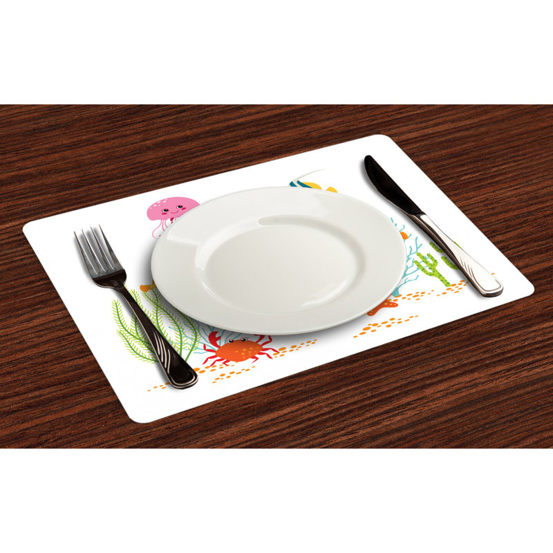 Polyester Kids Rectangle Placemat