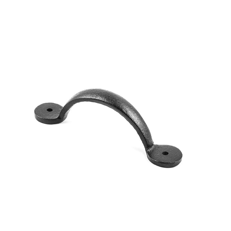 Black Wrought Iron Colonial Style Cabinet Pull Handles Pack of 12