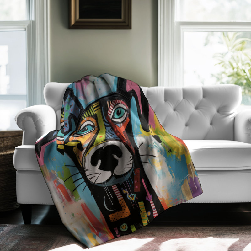 Fauna Art - couverture de qualité supérieure 1 pièce, Lit simple