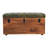 Roasted Almond Storage Trunk Bench
