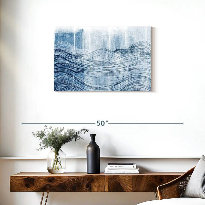 Indigo Waves II, H 20 po x l 30 po