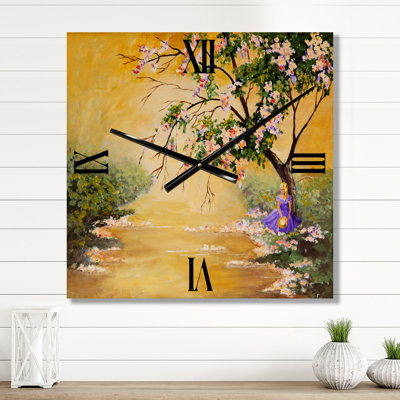 The Flowering Tree - Traditional Wall Clock