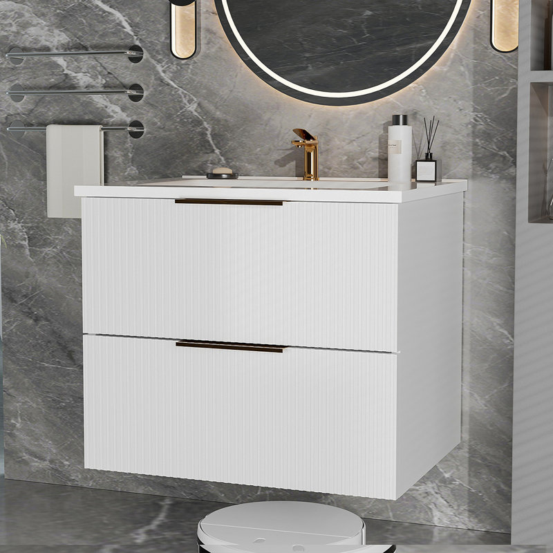 Meuble-lavabo blanc 24 po sans lavabo, 24"