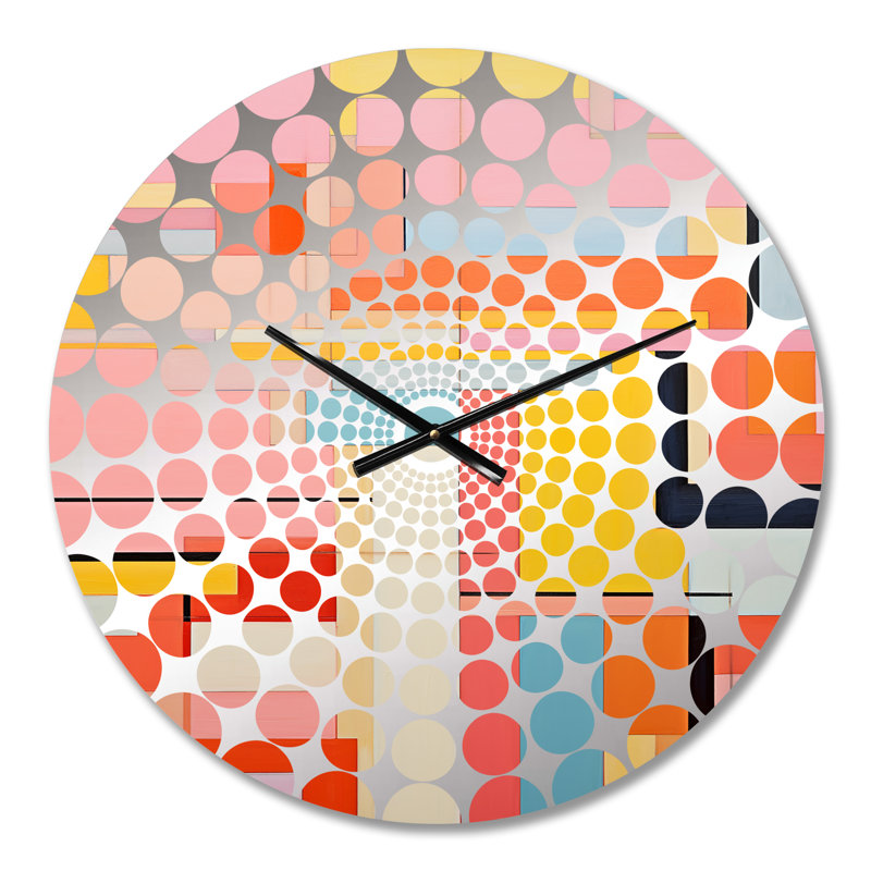 Kahree - Horloge murale coucher de soleil, Médium