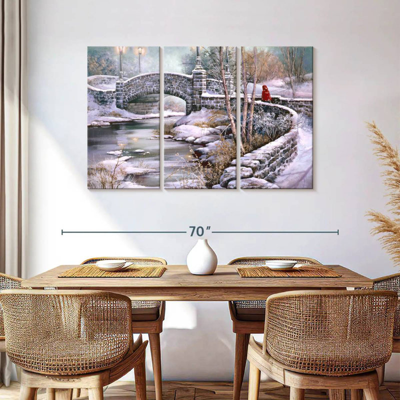 Alvord Campbell's Crossing, 36" H x 57" W