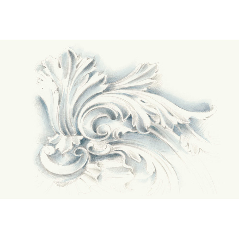 Ornement Acanthus II, H 12 po x l 18 po
