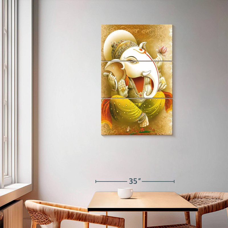 Adella Ganesh, 57" H x 36" W