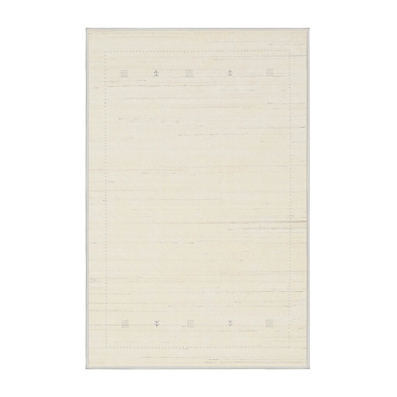 Tapis beige contemporain, Rectangle 8 pi 0 po x 10 pi 0 po