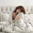 Bed-in-a-Bag Pinch Pleat Comforter Set with Bed Sheets & Memory Foam Cooling Pillows-116163027-116163032