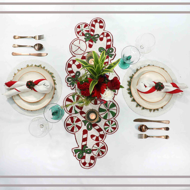 Rond de serviette Yule Tree Holiday