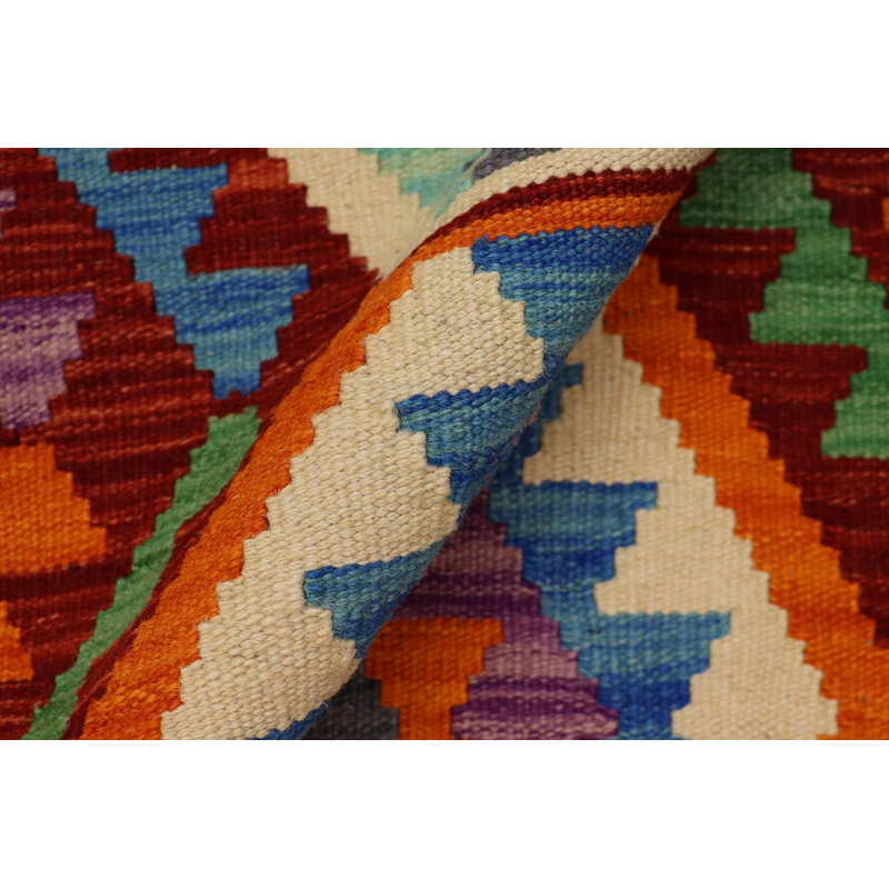 Wool Geometric Rug