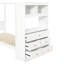 European Single (90 X 200 Cm) Cabin Bed House Beds with Trundle Included