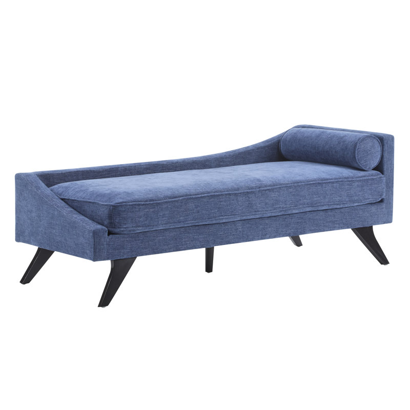 Chaise longue Orientation, Polyester bleu marine