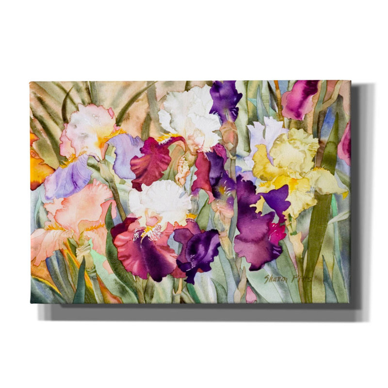 Sur toile, H 18 po x l 26 po x P 0,75 po