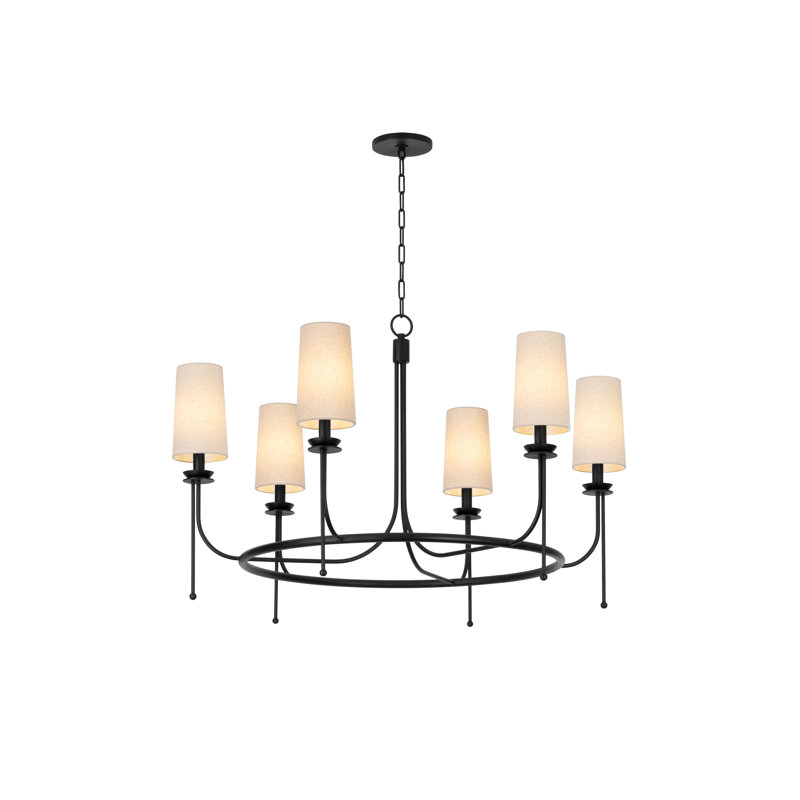Lustre 6 lumières Calder
