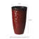 23.75"H Set Of 2 Oversized Eco-Friendly PP And Stone Honeycomb Textured Green Tall Plastic Planter